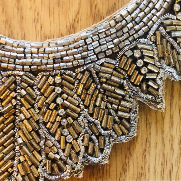 Art Deco Style beaded necklace - Picture 2 of 6